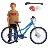 ГІРСЬКИЙ ВЕЛОСИПЕД MTB TRU 2.4 SHIMANO ВЕЛОСИПЕД 24 АЛЮМІНІЄВИЙ ДУЖЕ ЛЕГКИЙ БЕЗКОШТОВНІ ПОДАРУНКИ