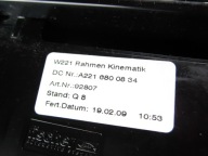 passenger compartment Comand Mercedes W221 grey