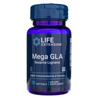 Life Extension Mega GLA so sezamovými ligami 30 kaps.