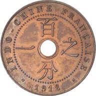 Moneta, FRANCUSKIE INDOCHINY, Cent, 1912, Paris, M