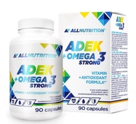 Allnutrition ADEK + Omega 3 Strong, 90 kapsúl