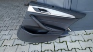 BMW 5 G30 side door right rear part leather NIC blinds