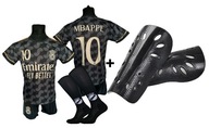 MBAPPE komplet sportowy strój piłkarski MADRYT r 152 logo