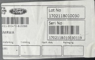 B2 FORD TRANSIT CUSTOM 2013 - plato passenger compartment BK21-550A72-BG