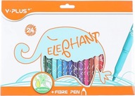 Flamastry Elephant 24 farby Y-Plus