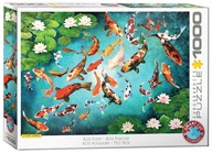 ZNAČKOVÁ PUZZLE EUROGRAPHICS RYBY KOI FAREBNÁ RYBA KOI FISH 1000el 48x68cm