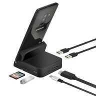 Adapter USB-C do Samsung DEX Stacja Dokująca HUB USB-C 8w1 HDMI czytnik SD