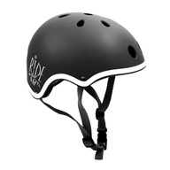 Czarny kask dziecięcy SMJ od 51 do 53 cm