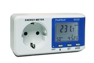 Digitálny merač spotreby energie PeakTech 9035 Wattmeter kWh