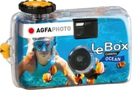 Jednorazowy wodoodporny aparat analogowy AgfaPhoto LeBox 400 27 Ocean