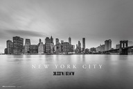 New York City Skyline - plagát