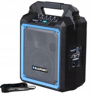 DUŻY GŁOŚNIK BLAUPUNKT BLUETOOTH KOLUMNA AKTYWNA KARAOKE MIKROFON MB06