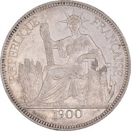Moneta, FRANCUSKIE INDOCHINY, Piastre, 1900, Paris