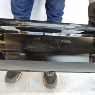 AUDI A4 B9 LIFT KOMBI 8W9 bumper rear part rear