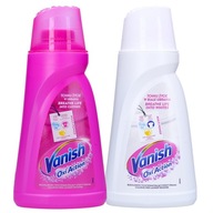 VANISH Odplamiacz w płynie 2 x 1L =2L biel i kolor