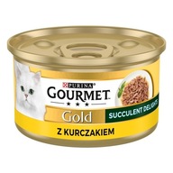 Purina GOURMET GOLD Succulent Delights Kuracie Mäso 85g