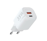 Ładowarka sieciowa uniwersalna Xtorm GaN2 Ultra 35W USB / USB-C Biała