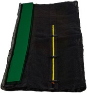 Aga Ochranná sieť 366 cm na 8 tyčí Black net / Dark Green