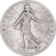 Moneta, Francja, Semeuse, Franc, 1900, Paris, F(12