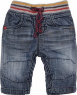 NEXT spodnie chłopięce jeansowe Podszewka 68