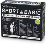 Biofarmacja Sport & Basic elektrolyty soli min. 14
