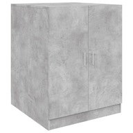 Szafka na pralkę, szarość betonu, 71x71,5x91,5