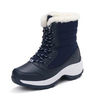 35 BlueWomen topánky sneh plyšové dámske čipkované topánky ženy topánky p
