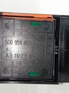 window control switch front left PRWY original EU 5G0959857D 5G0959655K Skoda Karoq and