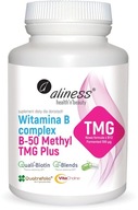 Witamina B-50 complex Methyl 100 kaps, Aliness