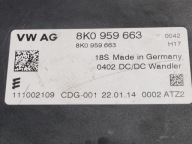 modul elektrická brzda Audi A4 B8 facelift 2014 8K0959663