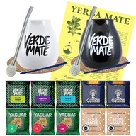 Zestaw Startowy Yerba Mate DLA DWOJGA tykwa bombilla 10x50g 500g