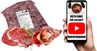 Mięso surowe mrożone karma dla psa wołowe krtań chrząstka 10kg BARF