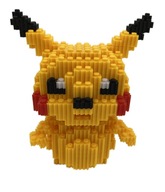 Puzzle 3D priestorová skladačka Pikachu - Pokémon - kocky 3D