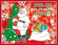 Książka Wielkie kolorowanki na Święta Zielona Sowa