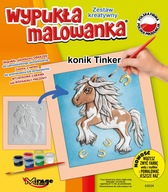 Konvexná maľovanka Koník Tinker