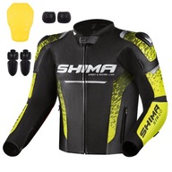 Kurtka SHIMA STR 2.0 BLACK/FLUO żółty GRATISY