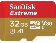 2× MicroSD karta SanDisk Extreme 32GB
