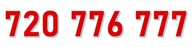 720 776 777 STARTER ZŁOTY ŁATWY PROSTY NUMER KARTA SIM GSM PREPAID