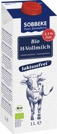 Mleko bez laktozy (3,5 % tłuszczu) BIO 1 l Sobbeke