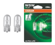 Autožiarovka W5W 12V 5W Ultra Life OSRAM 2 ks