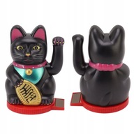 SOLÁRNE JAPONSKÉ MAČKA MANEKI-NEKO ČÍNSKE ŠŤASTIE