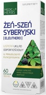 Medica Herbs ŻEŃ-SZEŃ SYBERYJSKI 400mg 60kapsułek