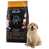 Fitmin dog For Life Junior large 12kg + GRATIS