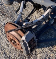 # subframe axle beam axle beam differential rear part rear AUDI Q7 and 4L