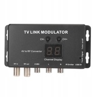 UHF TV LINK MODULATOR KONWERTER AV NA RF IR TM70