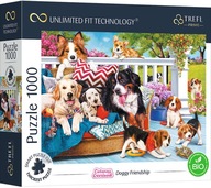 PUZZLE 1000 EL PIESEK PIESKI DOGGY FRIENDSHIP UFT