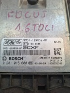 control unit of the engine FORD FOCUS II 1.6 TDCI 9M5112A650BF