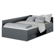 Ágyneműtartós ágykeret Boat 120 - grafit