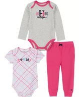 Tommy Hilfiger dievčenské set, komplet oblečenie 3 Piece Set 3 - 6 m