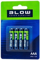 BATERIA BLOW 4x Super Alkaline AAA LR3 1,5V BLISTE